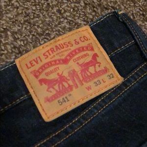 Levi Strauss 541 Atheltic Fit Blue Jeans